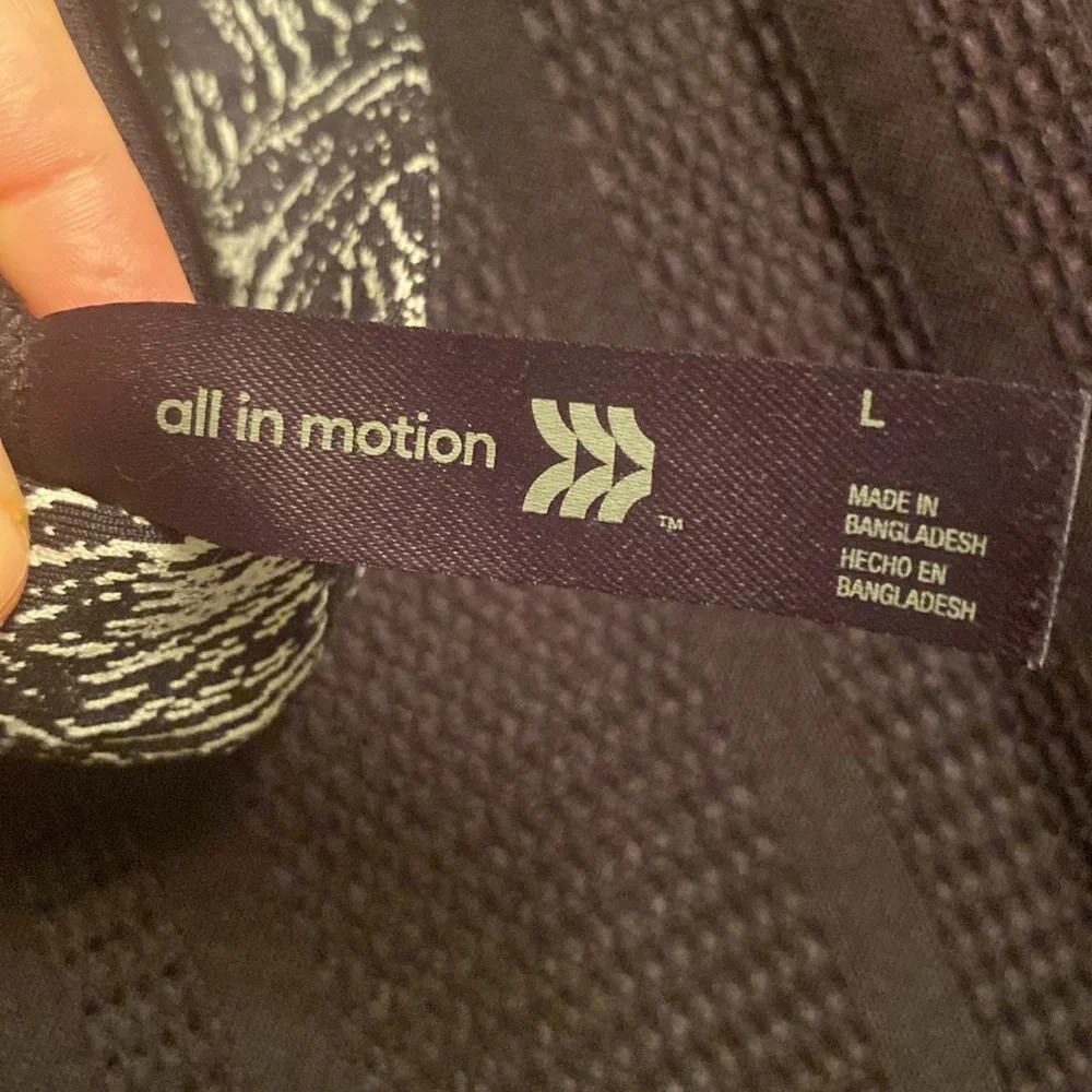 all in motion Leaf Pattern Sports Bra